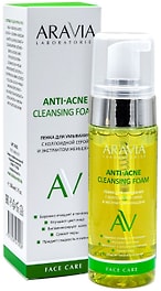 Изображение товара Пенка для умывания Aravia Laboratories с коллоидной серой и экстрактом женьшеня 150мл