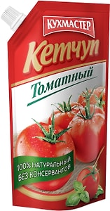 Изображение товара Кетчуп Кухмастер Томатный 260г