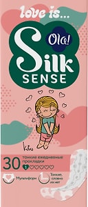 Изображение товара Прокладки ежедневные  OLA Silk Sense Teens Light тонкие 30шт