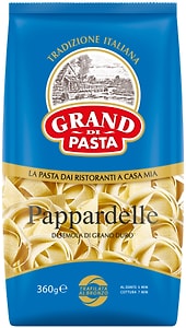 Изображение товара Изделия макаронные Grand di pasta Паппарделле группа А 360г
