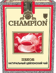 Изображение товара Чай черный Champion цейлонский 100г