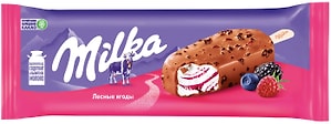 Изображение товара Мороженое Milka Эскимо сливочное с лесными ягодами 90мл