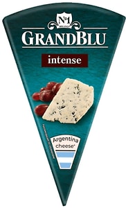 Изображение товара Сыр GrandBlu Intense с голубой плесенью 50% 100г