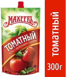 Изображение товара Кетчуп Махеевъ Томатный 300г