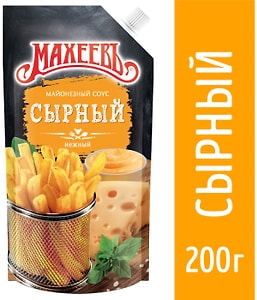 Изображение товара Соус Махеевъ Сырный 200г