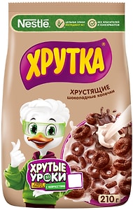 Изображение товара Готовый завтрак Хрутка Шоколадные колечки 210г