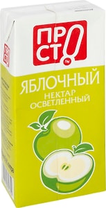 Изображение товара Нектар ПРОСТО Яблочный 950мл