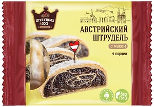 Изображение товара Штрудель Штрудель и Ко Австрийский с маком 280г