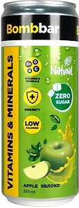 Изображение товара Напиток Bombbar Лимонад со вкусом Яблока 330мл