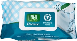 Изображение товара Туалетная бумага Home Story Deluxe влажная 80шт