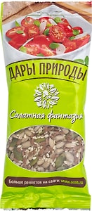 Изображение товара Смесь семян Дары природы Салатная фантазия с кунжутом 50г