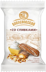 Изображение товара Пряники Богословский заварные глазированные Cо сливками 240г