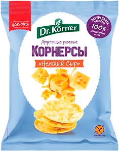 Изображение товара Хлебцы Dr.Korner Корнерсы рисовые с сыром 40г