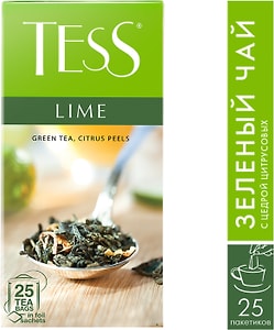Изображение товара Чай зеленый Tess Lime 25*1.5г