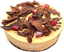 Изображение товара Торт Шоколадно-малиновый замороженный 550г