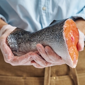 Изображение товара Семга хвостовая часть из замороженного сырья Чили