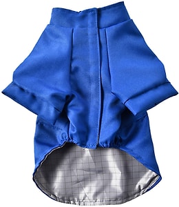 Изображение товара Ветровка для собак Pet-it синяя размер S 25см