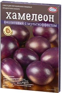 Изображение товара Набор пасхальный Домашняя кухня Хамелеон для окрашивания яиц в ассортименте