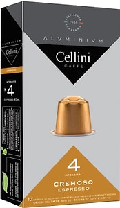 Изображение товара Кофе Cellini Cremoso жареный молотый в капсула 30in*5.5г
