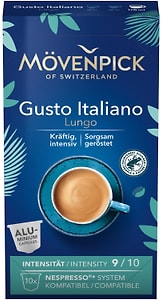 Изображение товара Кофе Movenpick Gusto Italiano жареный молотый в капсулах 5.7г*10шт