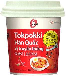 Изображение товара Токпокки OFood с оригинальным вкусом 105г