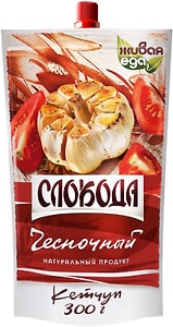 Изображение товара Кетчуп Слобода Чесночный 300мл
