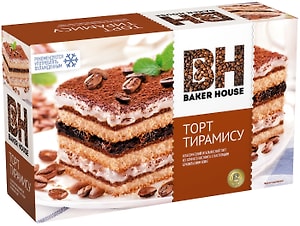 Изображение товара Торт Baker House Тирамису 350г