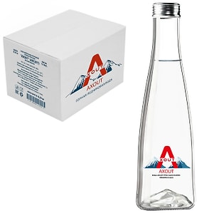 Изображение товара Вода Axout минеральная негазированная 330мл