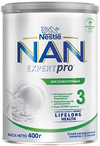 Изображение товара Смесь NAN 3 кисломолочная 400г