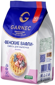 Изображение товара Смесь для выпечки Garnec Венские вафли без глютена 200г