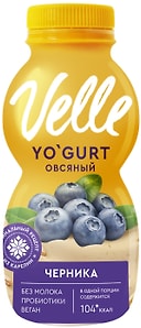 Изображение товара Напиток Velle овсяный Черника 230г