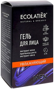 Изображение товара Гель для умывания Ecolatier увлажняющий мужской 50мл
