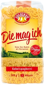 Изображение товара Макароны 3 Glocken Die mag ich Gabelspagetti Рожки 500г