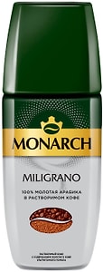 Изображение товара Кофе растворимый Monarch Miligrano c добавлением молотого 90г