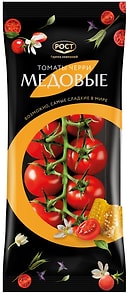 Изображение товара Помидоры Черри медовые красные круглые 200г упаковка