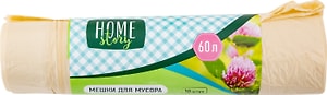 Изображение товара Мешки для мусора Home Story с завязками 60л 10шт