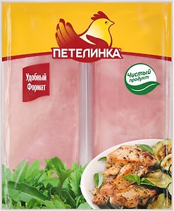 Изображение товара Филе грудки Петелинка куриное 1.1- 1.3кг