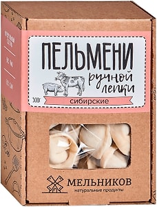 Изображение товара Пельмени Мельников Сибирские 500г