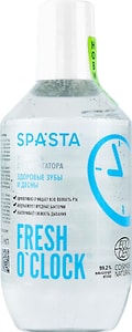 Изображение товара Жидкость для ирригатора Spasta Fresh o clock Здоровые зубы и десны 400мл