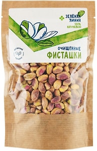 Изображение товара Фисташки Зеленая Линия очищенные 100г