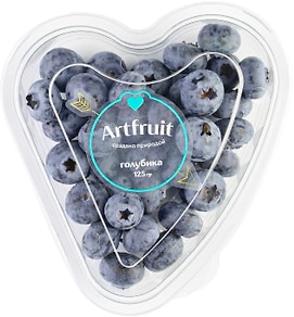 Изображение товара Голубика Artfruit 125г упаковка