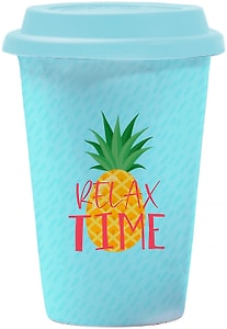 Изображение товара Стакан с крышкой в ассортименте 400мл