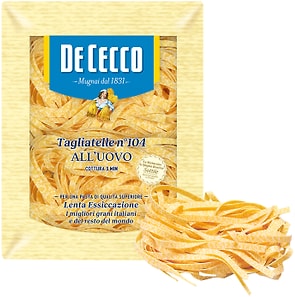 Изображение товара Макароны De Cecco Tagliatelle allunovo n.104 250г