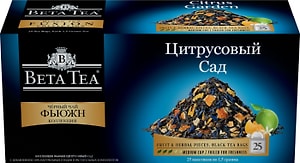 Изображение товара Чай черный Beta Tea Цитрусовый сад 25*1.5г