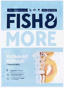Изображение товара Кольца кальмара Fish&More В панировке 500г