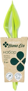 Изображение товара Набор столовых приборов Маркет Home Eco 3шт
