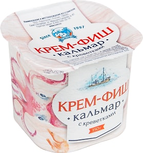 Изображение товара Паста Крем-Фиш Кальмар с креветками 150г