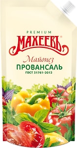 Изображение товара Майонез Махеевъ Провансаль 50.5% 190г