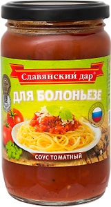 Изображение товара Соус Славянский дар Томатный для Болоньезе 360г