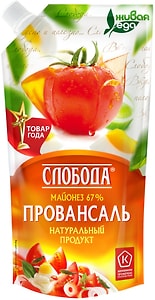 Изображение товара Майонез Слобода Провансаль 67% 200мл